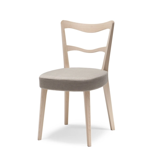 Eden Imbottita Sedie in legno moderne Origins 1971 15