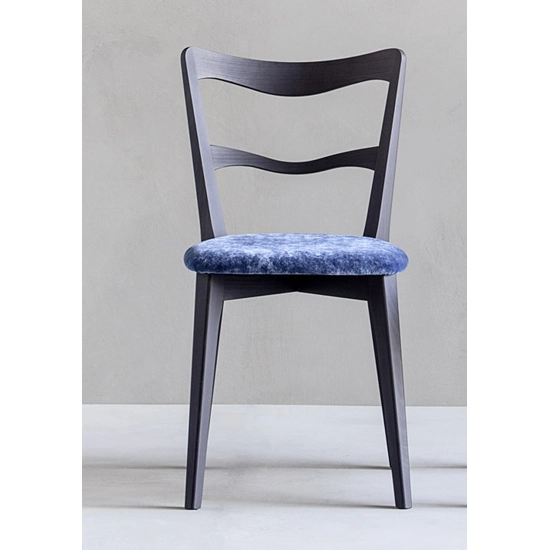 Eden Imbottita Sedie in legno moderne Origins 1971 1