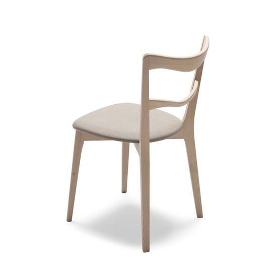 Eden Imbottita Sedie in legno moderne Origins 1971 3