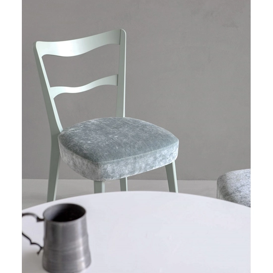 Eden Imbottita Sedie in legno moderne Origins 1971 6