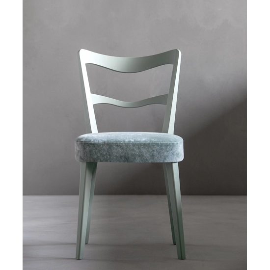 Eden Imbottita Sedie in legno moderne Origins 1971 7