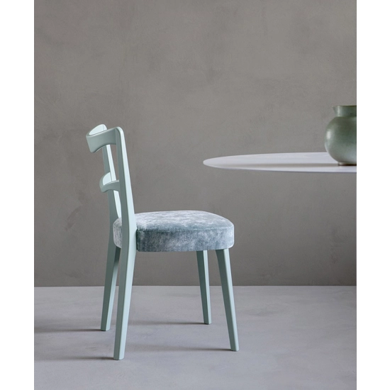 Eden Imbottita Sedie in legno moderne Origins 1971 8