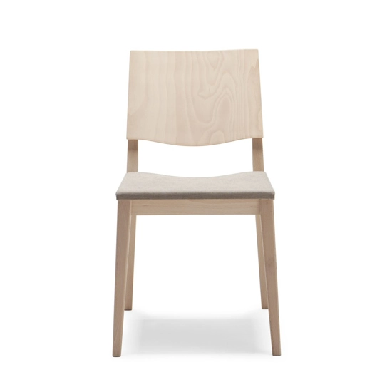 Maxim Imbottita Sedie in legno moderne Origins 1971 1