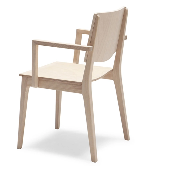 Maxim  Legno Braccioli Sedie in legno moderne Origins 1971 3