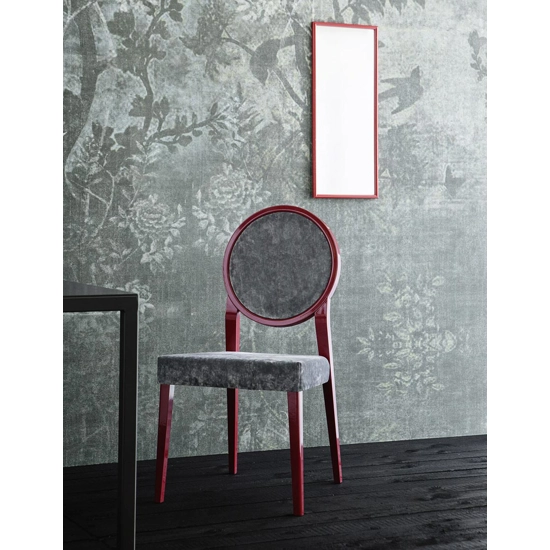 Medaillon Sedie in legno moderne Origins 1971