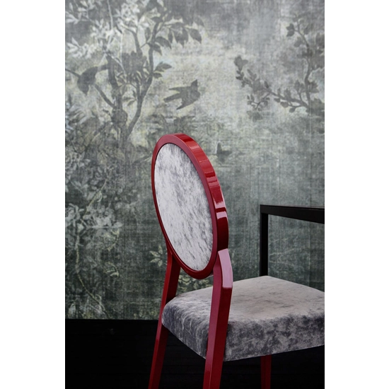 Medaillon Sedie in legno moderne Origins 1971 8