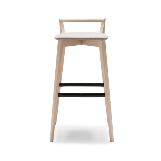 Padded measuring tape Wooden stools Origins 1971 4