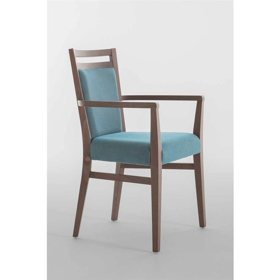 Suri Soft armrests Modern wooden chairs Palma 1