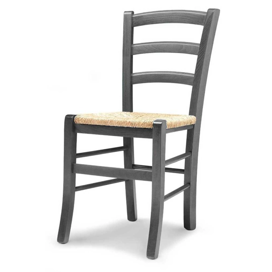 Venezia Sedia rustica in legno Palma 1