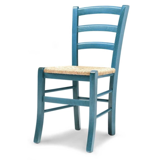 Venezia Sedia rustica in legno Palma 2