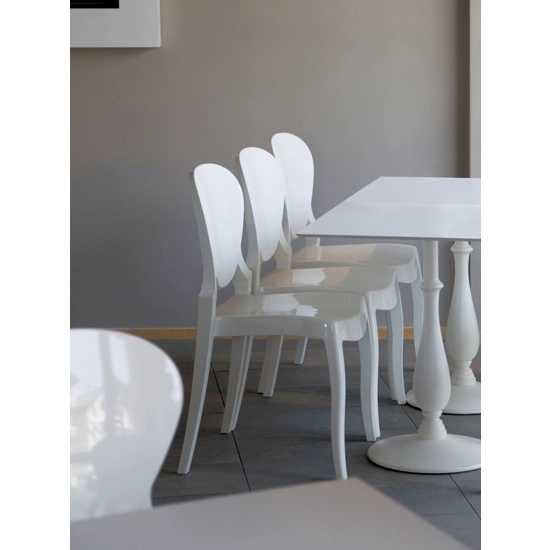 Queen 650 - Design Claudio Dondoli - Marco Pocci 2008 Sedie in plastica di design Pedrali 2