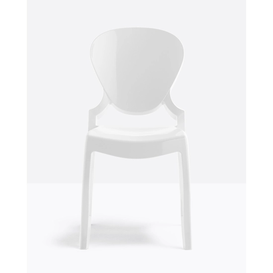 Queen 650 - Design Claudio Dondoli - Marco Pocci 2008 Sedie in plastica di design Pedrali 6