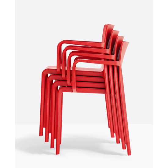 Volt 675 - Design Claudio Dondoli - Marco Pocci 2013 Sedie in plastica di design Pedrali 5