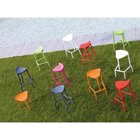 Happy 490-491 - Design Claudio Dondoli - Marco Pocci 2007 Sgabelli contract Pedrali 14