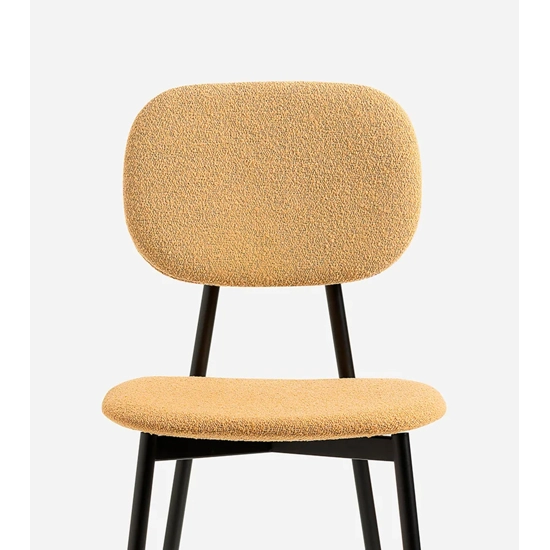 Tata Young (sedile e schienale rivestiti) Sedie in metallo Point 1