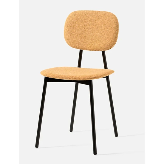 Tata Young (sedile e schienale rivestiti) Sedie in metallo Point 3