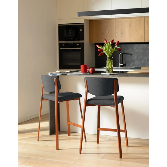Beba Soft Sgabello Upholstered stools point 1