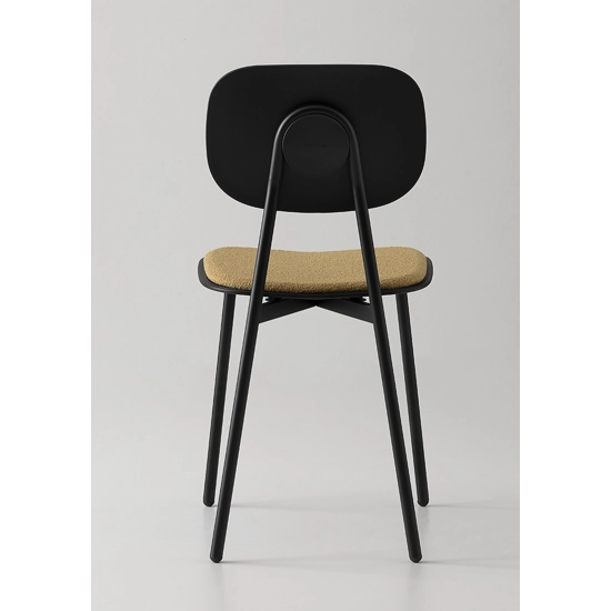 Tata Young (seduta rivestita e schienale in plastica) Sedie in plastica di design Point 2