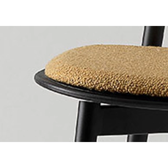 Tata Young (seduta rivestita e schienale in plastica) Sedie in plastica di design Point 3