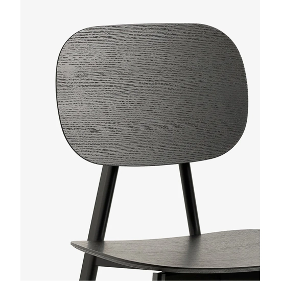 Tata (wooden seat and back) Metal chairs point 2