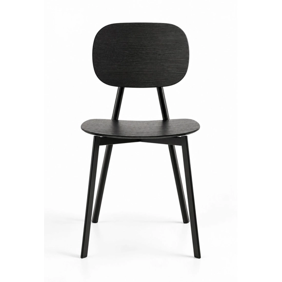 Tata (wooden seat and back) Metal chairs point 3