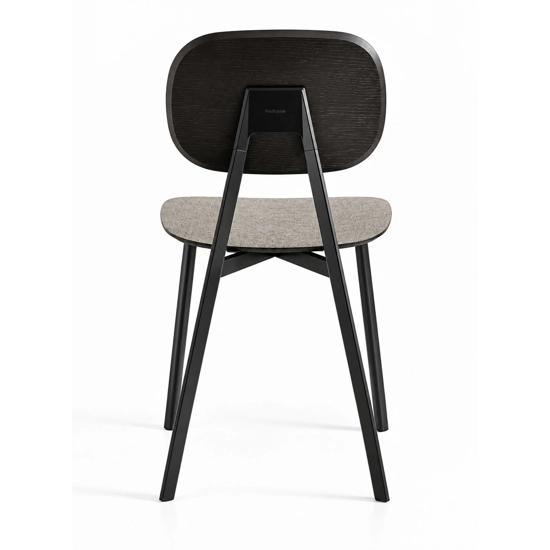 Tata (wooden seat and back) Metal chairs point 6
