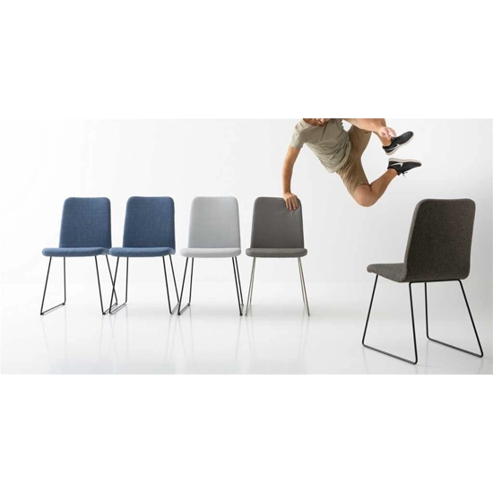 Chloe 3 Upholstered chairs point 2