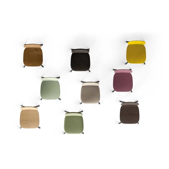 Tata (seduta e schienale in legno) Sedie in metallo Point 2