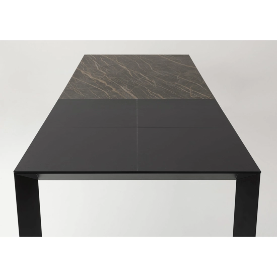 Diamante 160x90 (200-240) - Allunga a Libro (Allunghe da 40cm) Tavoli moderni Point 3