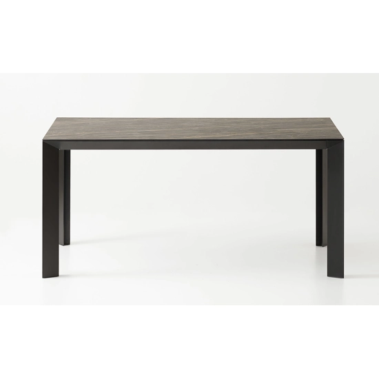 Diamante 160x90 (200-240) - Allunga a Libro (Allunghe da 40cm) Tavoli moderni Point 5