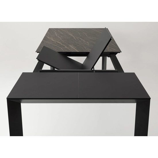 Diamante 160x90 (200-240) - Allunga a Libro (Allunghe da 40cm) Tavoli moderni Point 6