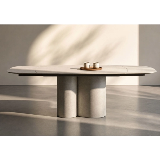 Koi 160x100 (200-240) - Piano a Botte Tavoli moderni Point 3