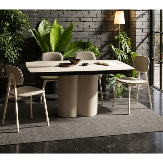 Koi 240x110 Fisso - Piano a Botte Tavoli in ceramica Point