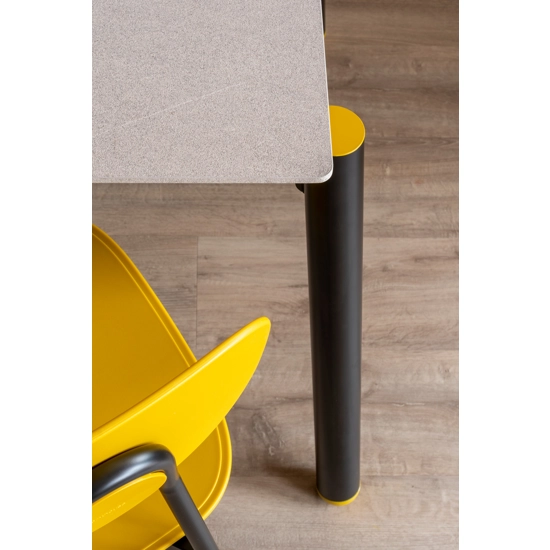 Combo Plus 140x80 (180-220) - Piano con Angolo Raggiato Tavoli moderni Point 3