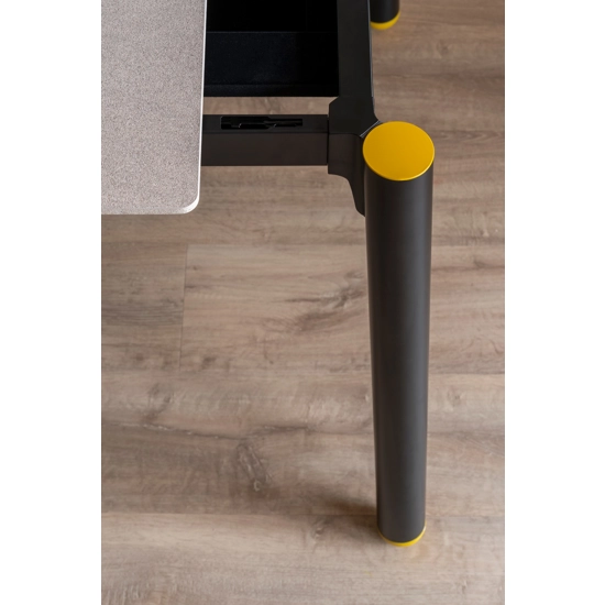 Combo Plus 140x80 (180-220) - Piano con Angolo Raggiato Tavoli moderni Point 5