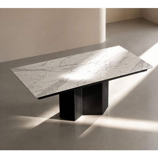 Metra 200x100 Fisso Tavoli in ceramica Point 2