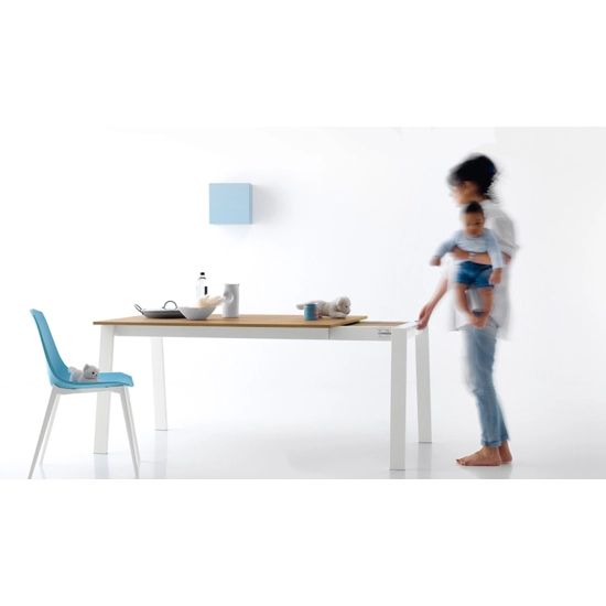 Delta 120x80 (160-200) Extendable tables point