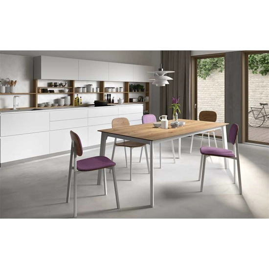 Drop Plus 140x90 (180) - Piano con Angolo Raggiato Tavoli moderni Point 5