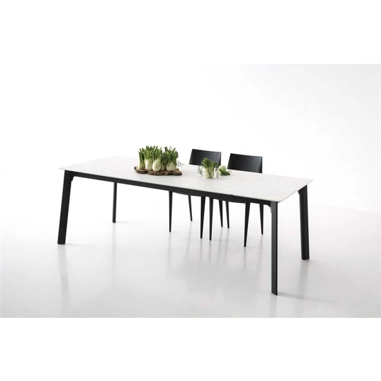 Drop 140x90 (180-220) - Radius Corner Top Modern tables point 6