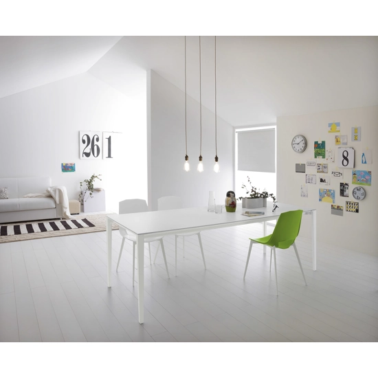 Fusion 160x90 Tavoli moderni Point 6