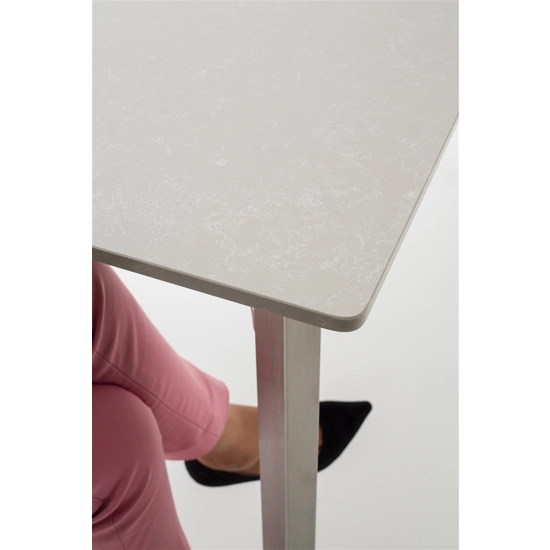 Krono Plus 140x90 (180-220) - Piano Angolo Raggiato Tavoli moderni Point 10