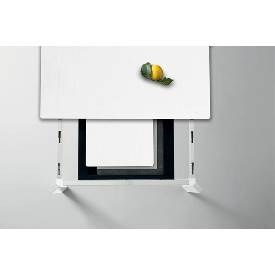 Krono Plus 180x90 (220) - Piano Angolo Raggiato Tavoli moderni Point 3