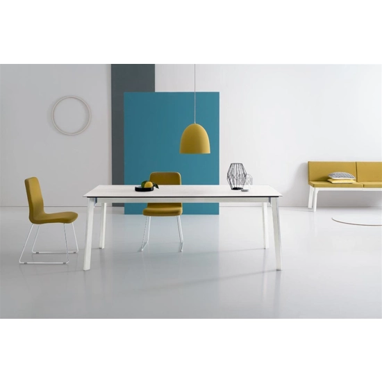 Krono Plus 200x100 (240-280) - Piano Angolo Raggiato Tavoli moderni Point 6