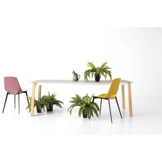 Quadro 120x80 (160) - Piano con Angolo a 90 Tavoli in legno Point 3