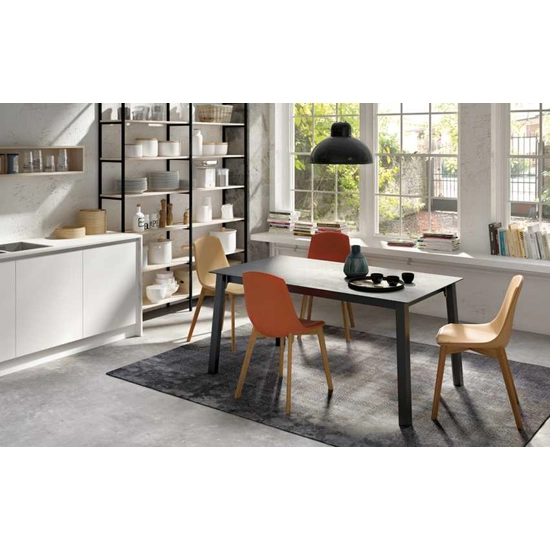 Quadro 120x80 (160) - Piano con Angolo a 90 Tavoli in legno Point 6