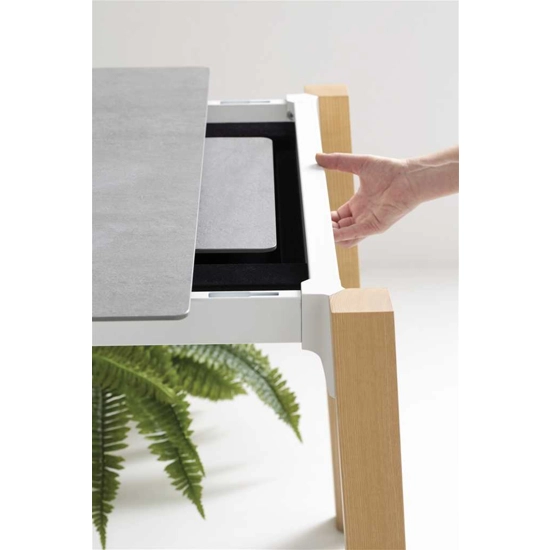 Quadro 140x80 (180-220) - Piano con Angolo a 90 Tavoli moderni Point 5