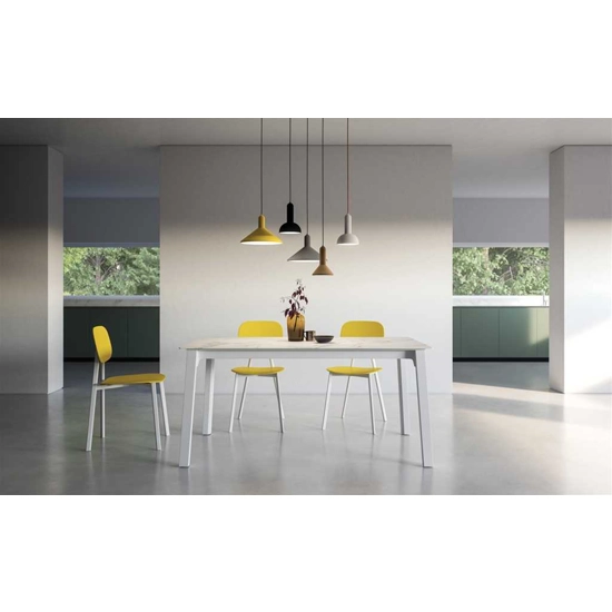 Quadro Plus 200x100 (240) - Piano con Angolo Raggiato Tavoli moderni Point 6