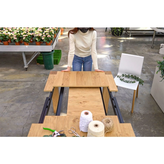 Tola Long Rovere 180x90 (220-260-300) Tavoli allungabili Point 1