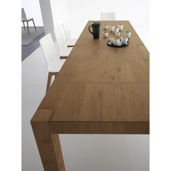 Tola Long Rovere 180x90 (220-260-300) Tavoli allungabili Point 7