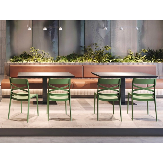 FLOW Sedie in plastica di design Progetto Sedia 1